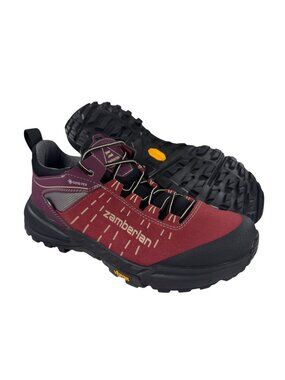 Zamberlan Circe Low GTX Hiking Boots Womens Size 9 Vibram Waterproof Wine